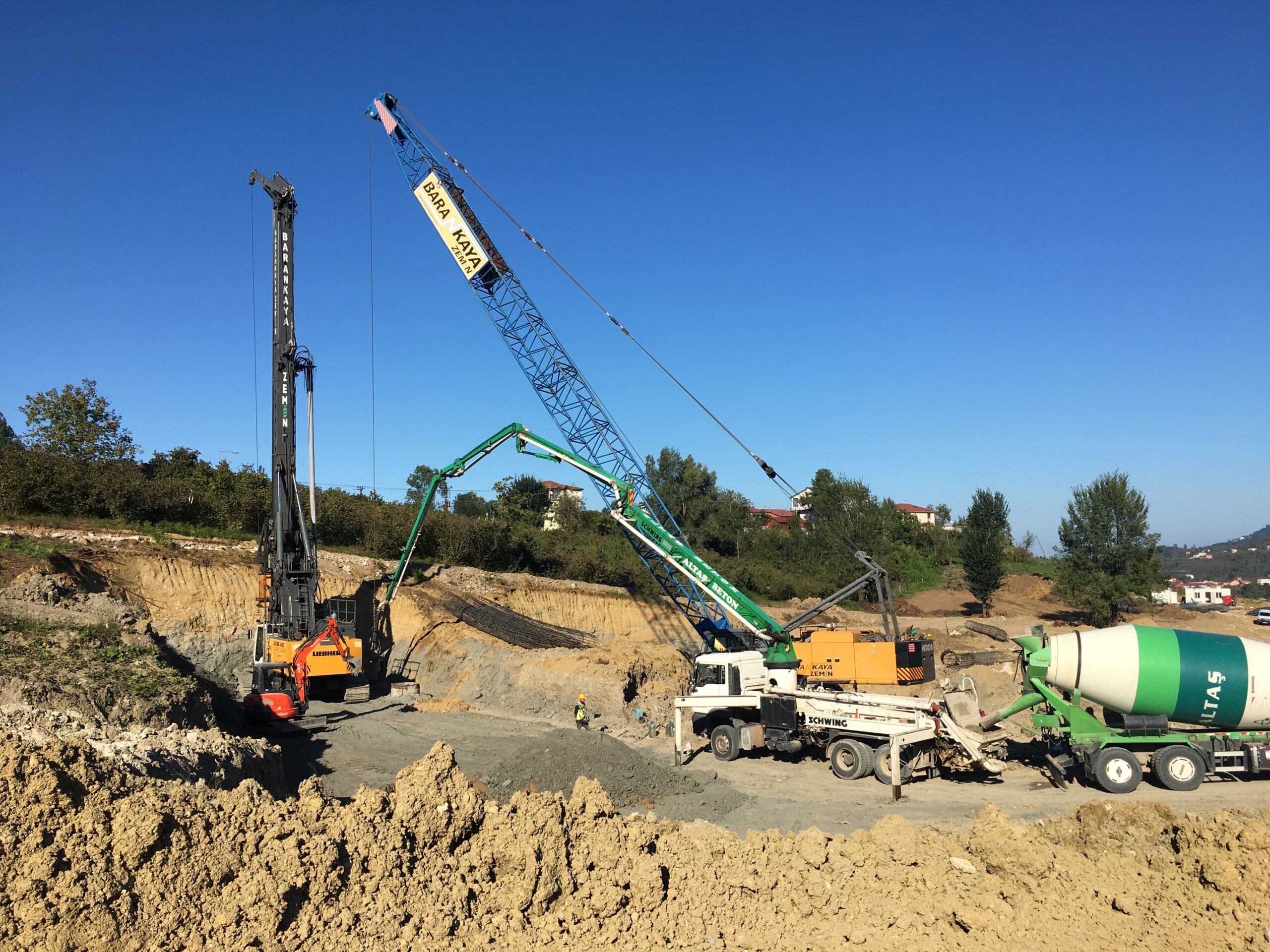 Ordu Çevreyolu KM:21+100 – 42+414,784 Fore Kazık Uygulamaları